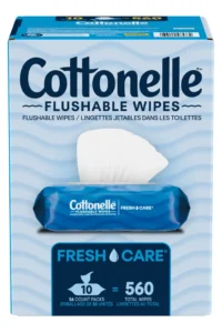 Cottonelle® Fresh Feel Flushable Wet Wipes – 42 Wipes per Pack