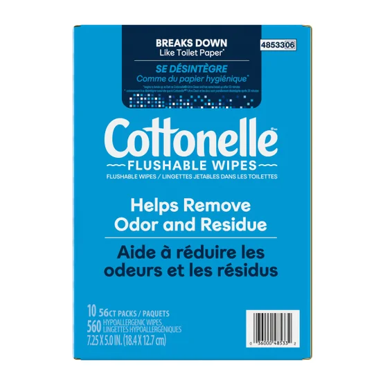 Cottonelle® Fresh Feel Flushable Wet Wipes – 42 Wipes per Pack - Image 4