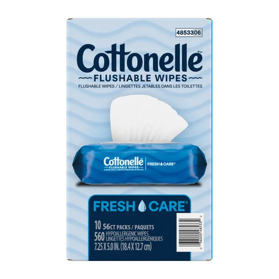Cottonelle® Fresh Feel Flushable Wet Wipes – 42 Wipes per Pack - Image 5