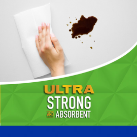 Berkley Jensen Choose-A-Size Ultra Paper Towels – 12 Rolls (140 Sheets per Roll) - Image 5