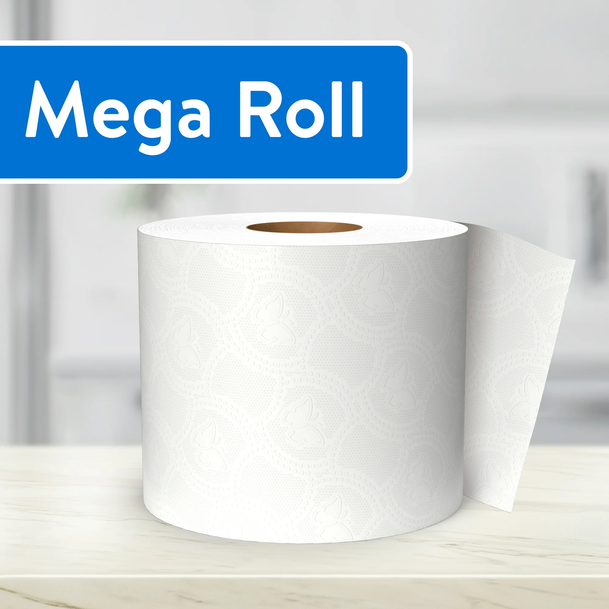 Great Value Soft & Strong Premium Toilet Paper – 2-Ply, 235 Sheets, 12 Mega Rolls - Image 5