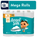 Angel Soft® Mega Rolls – 2-Ply, 320 Sheets, 18 Rolls