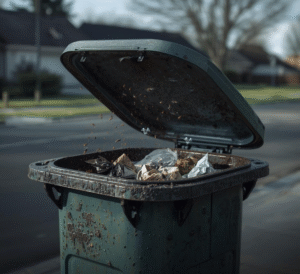 5 Hidden Dangers Lurking in Your Uncleaned Trash Bins